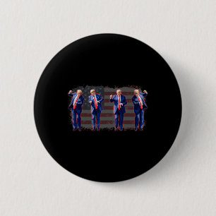 Trump Dance Pro Trump 2024 Trump Präsident 45 47 Button