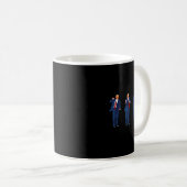 Trump Dance Pro Trump 2024 Trump Präsident Mega Kaffeetasse (VorderseiteRechts)