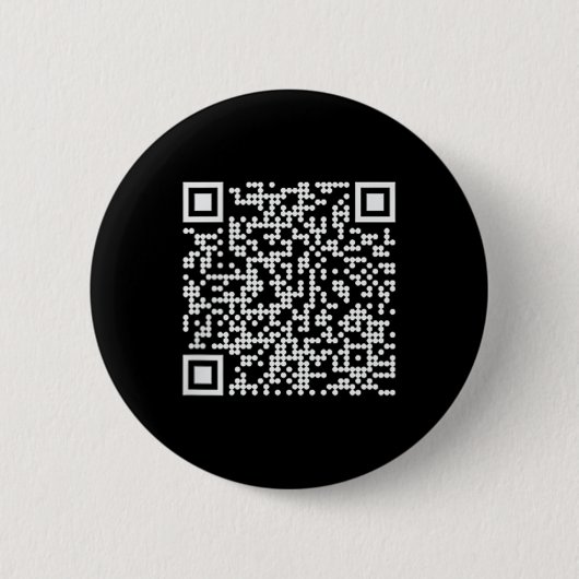 Trump Dance Qr Funny Präsident Trump Tanzcode Button (Vorderseite)