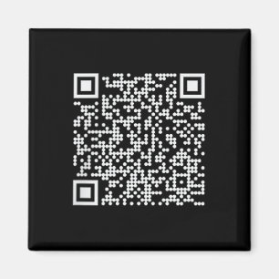 Trump Dance Qr Funny Präsident Trump Tanzcode Magnet