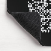 Trump Dance Qr Funny Präsident Trump Tanzcode Mousepad (Ecke)
