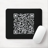 Trump Dance Qr Funny Präsident Trump Tanzcode Mousepad (Mit Mouse)