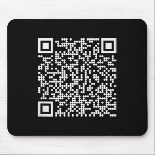 Trump Dance Qr Funny Präsident Trump Tanzcode Mousepad