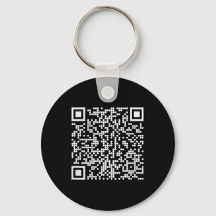 Trump Dance Qr Funny Präsident Trump Tanzcode Schlüsselanhänger