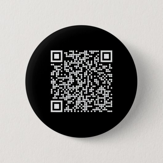Trump Dance Qr Funny President Dance Code (auf der Button (Vorderseite)