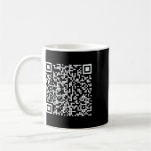 Trump Dance Qr Funny President Dance Code (auf der Kaffeetasse (Links)