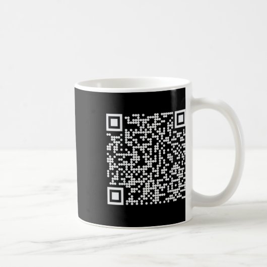 Trump Dance Qr Funny President Dance Code (auf der Kaffeetasse (Rechts)