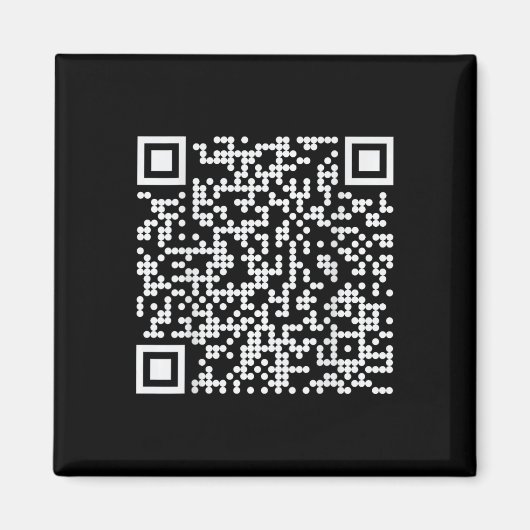 Trump Dance Qr Funny President Dance Code (auf der Magnet (Vorne)