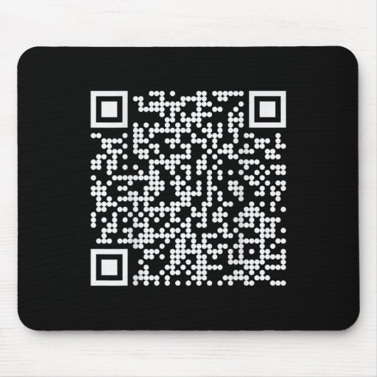 Trump Dance Qr Funny President Dance Code (auf der Mousepad (Vorne)