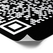 Trump Dance Qr Funny President Dance Code (auf der Poster (Ecke)