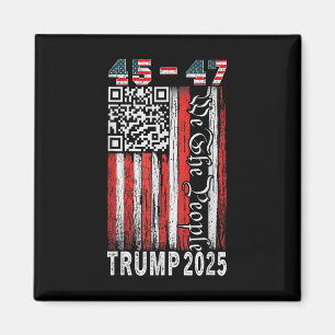 Trump Dance Troll Qr Funny President Trump Dance C Magnet