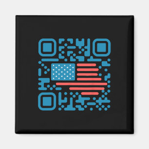 Trump Dance Troll Qr Funny President Trump Dance C Magnet