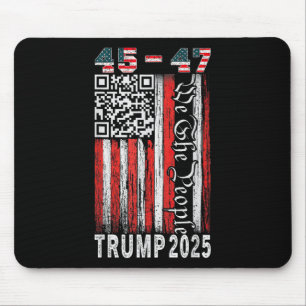 Trump Dance Troll Qr Funny President Trump Dance C Mousepad