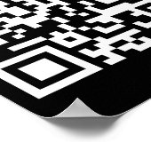 Trump Dance Troll Qr Funny President Trump Dance C Poster (Ecke)