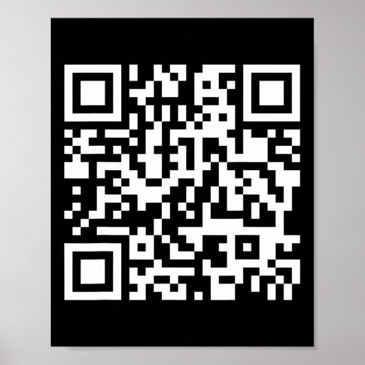 Trump Dance Troll Qr Funny President Trump Dance C Poster (Vorne)