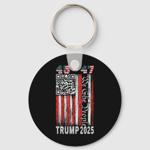 Trump Dance Troll Qr Funny President Trump Dance C Schlüsselanhänger