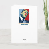 Trump Dankeskarte (Rückseite)