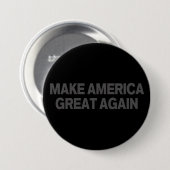 Trump Dark MAGA Button (Vorne & Hinten)