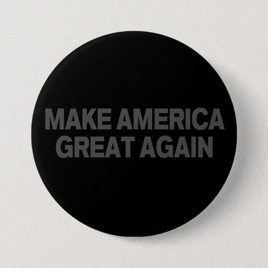 Trump Dark MAGA Button (Vorderseite)