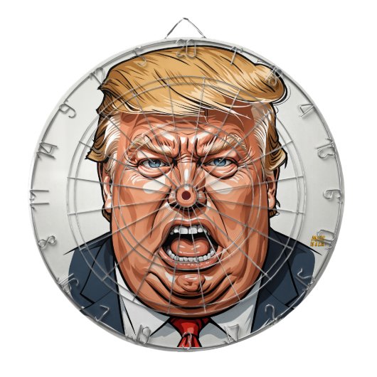 🎯 Trump Dartboard - Take Your Best Shot! Dartscheibe (vorne)