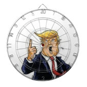 tRUMP Dartscheibe (vorne)