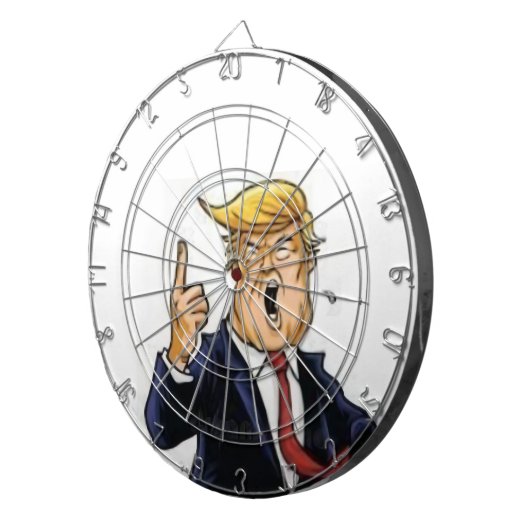 tRUMP Dartscheibe (Vorderseite rechts)