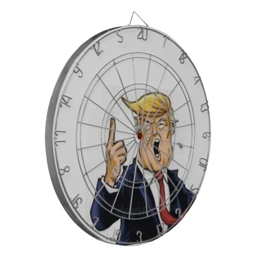 tRUMP Dartscheibe (Vorderseite Links)