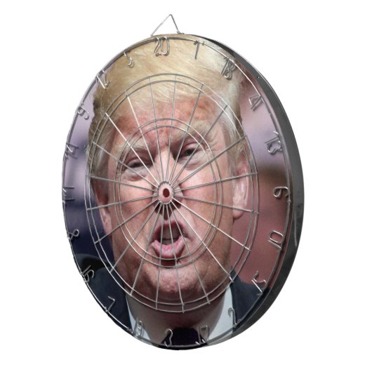 TRUMP DARTSCHEIBE (Vorderseite rechts)