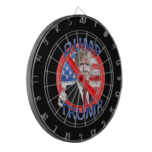 Trump Dartscheibe (Vorderseite Links)