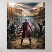 Trump das Gladiator Poster (Vorne)