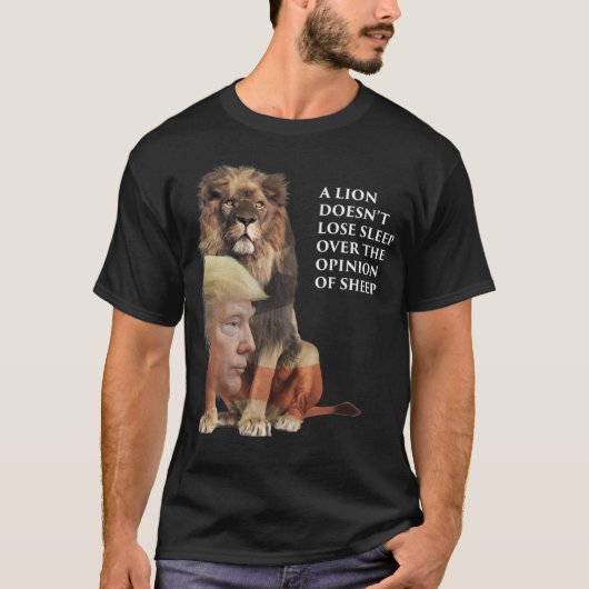 Trump das LöwenShirt T-Shirt (Vorderseite)