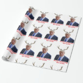 Trump, das schlimmste Weihnachtsgeschenk aller Zei Geschenkpapier (Ungerollt)