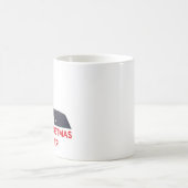 Trump, das schlimmste Weihnachtsgeschenk aller Zei Kaffeetasse (Mittel)
