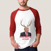 Trump, das schlimmste Weihnachtsgeschenk aller Zei T-Shirt (Vorderseite)
