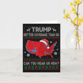Trump deckt besser ab als 5g Funny Electoral Map Karte (Gelbe Blume)