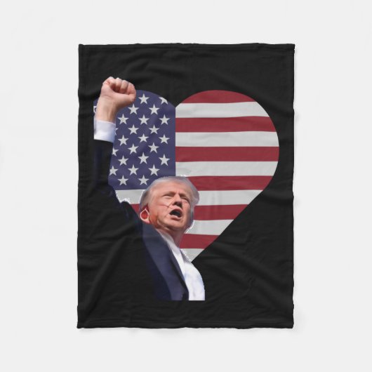 Trump Defiant Fleecedecke (Vorderseite)