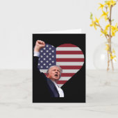 Trump Defiant Karte (Gelbe Blume)