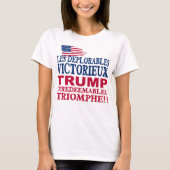 Trump Deplorables Win T-Shirt (Vorderseite)