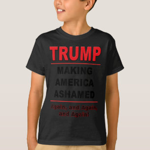 Trump, der Amerika wieder zum Schumm macht, gegen T-Shirt