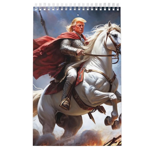 Trump der amerikanische Ritterkalender Kalender (Titelbild)