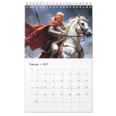 Trump der amerikanische Ritterkalender Kalender (Feb 2027)