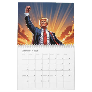 Trump der amerikanische Superhero-Kalender" Kalender