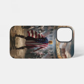 Trump der Fall Gladiator Phone iPhone Hülle (Rückseite (Horizontal))