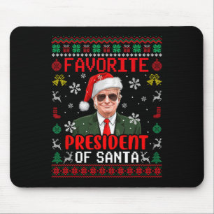 Trump, der Favorit für den Präsidenten von Weihnac Mousepad