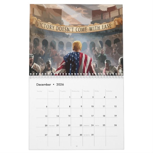 "Trump der Gladiator-Kalender" Kalender (Dez 2026)
