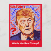 Trump, der ich bin, Postcard Postkarte (Vorderseite)