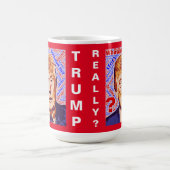 Trump, der ich wirklich klassische weiße Tasse bin (Mittel)