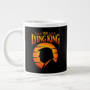 Trump Der Lügenkönig Sarkastischer Humor Jumbo-Tasse