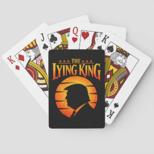 Trump Der Lügenkönig Sarkastischer Humor Spielkarten