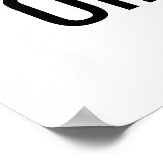 Trump, der oberste Archivdrucker Poster (Ecke)